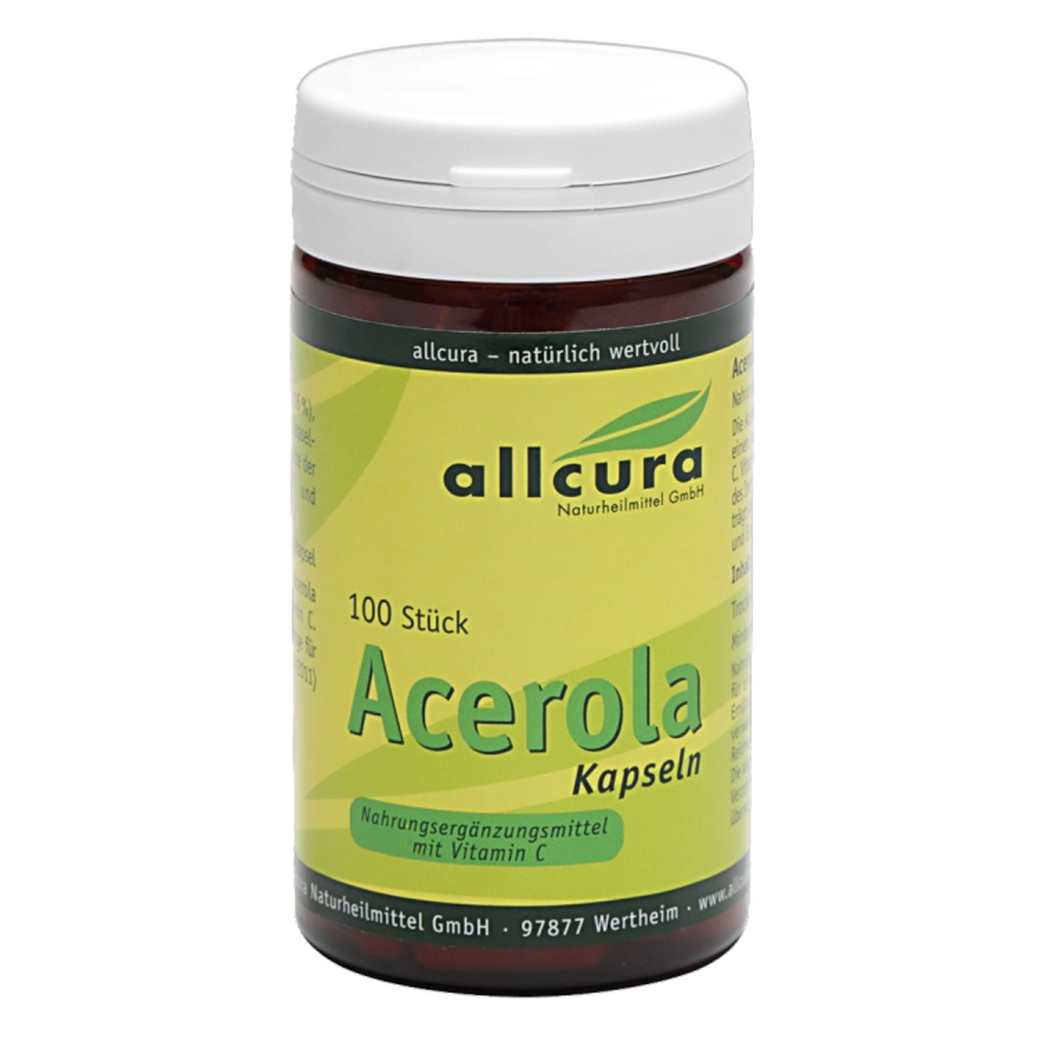 Acerola von Allcura - 100 Kapseln