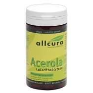 Produktabbildung: Acerola Lutschtabletten von Allcura - 115 Stck.