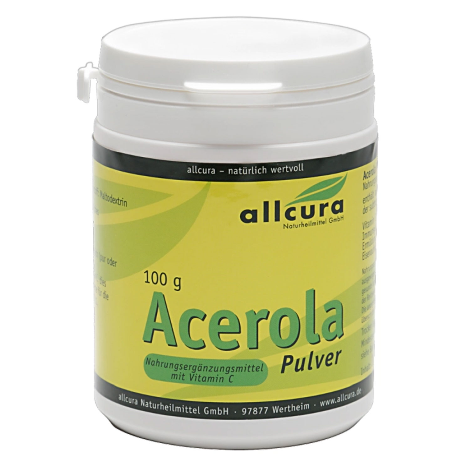Acerola Pulver von Allcura - 100g