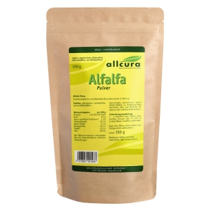 Produktabbildung: Alfalfa Pulver von Allcura - 150g