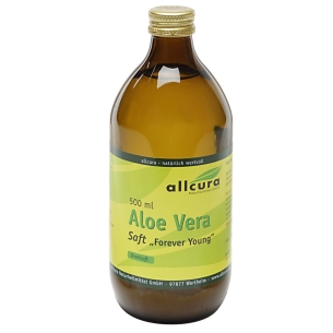 Aloe Vera Saft von Allcure - 500 ml "Forever Young"