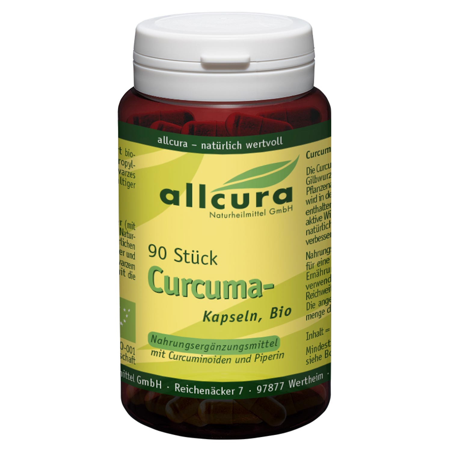 Curcuma von Allcura - 90 Kapseln