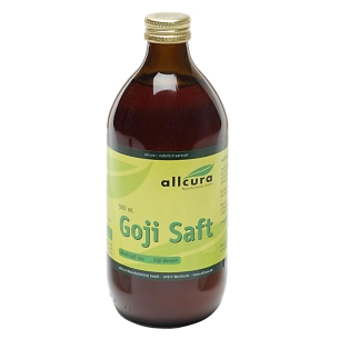 Produktabbildung:  Goji Saft von Allcura - 500 ml