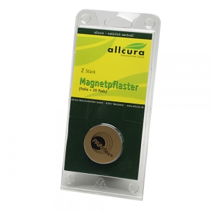 Produktabbildung: Magnetpflaster von Allcura - 2 Stück + 20 Pads