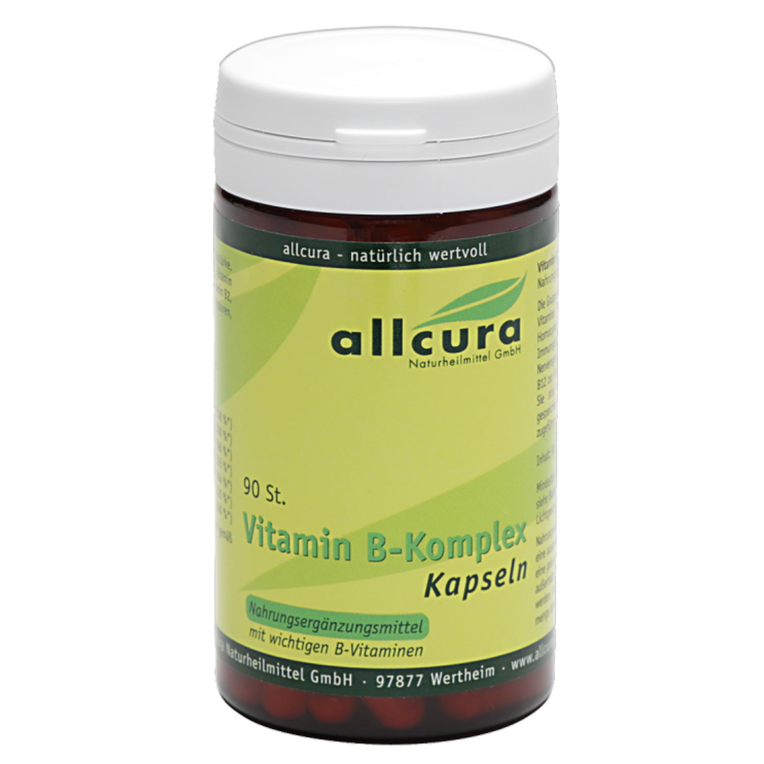 Vitamin B Komplex von Allcura - 90 Kapseln
