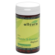 Produktabbildung: Vitamin B Komplex von Allcura - 90 Kapseln