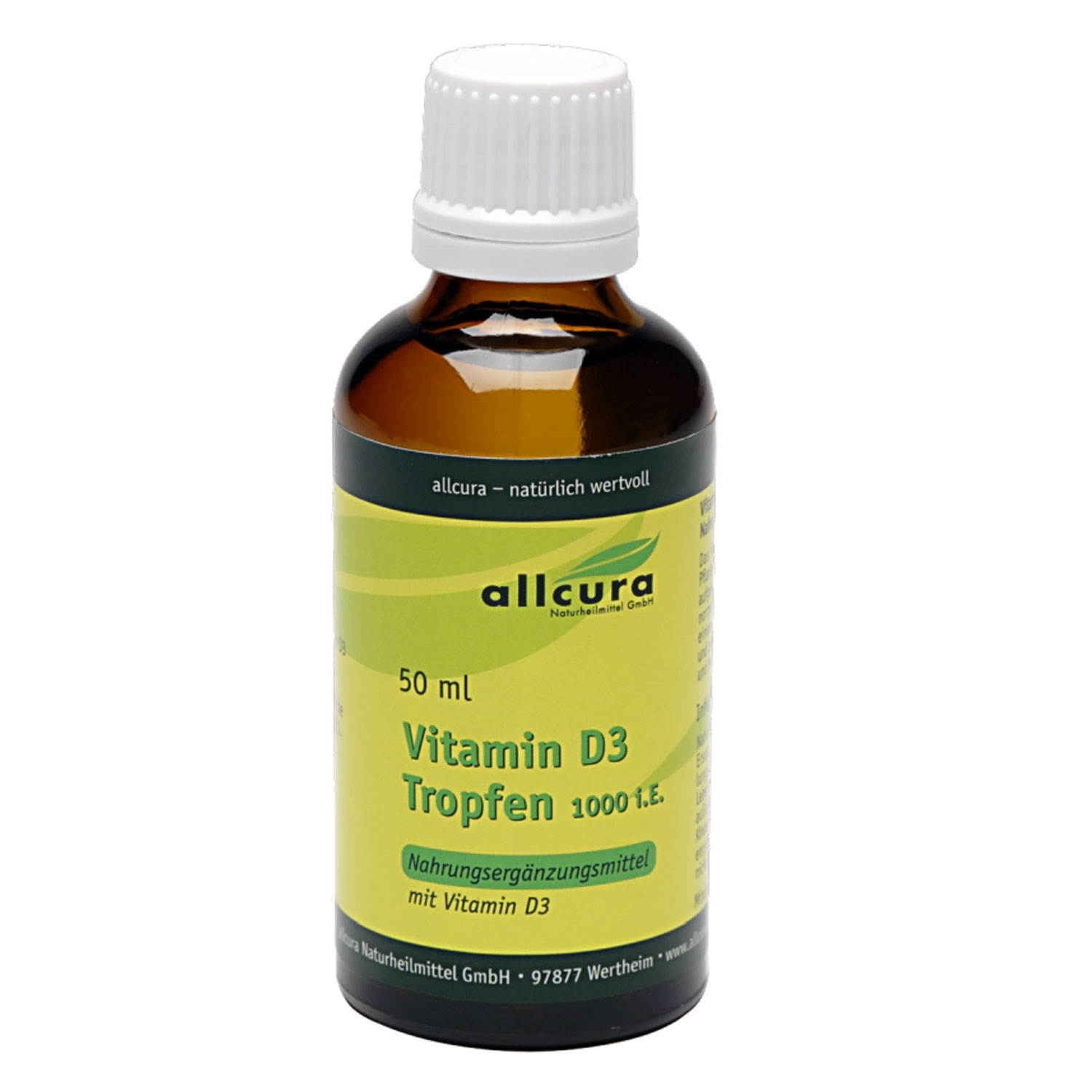 Vitamin D3 Tropfen von Allcura -  50ml