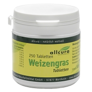 Produktabbildung: Weizengras Tabletten von Allcura - 250 TBL