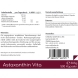 Astaxanthin Vita Vorratspackung von Cellavita - Etikett Rückseite