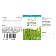 Bambus-Extrakt Vita von Cellavita - Etikett