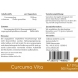 Curcuma von Cellavita - 500 KPS - Etikett Rückseite
