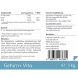 Gehirn+ Vita 1kg Vorratsbeutel von Cellavita - 1 KG - Etikett Rückseite