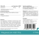 Magnesiumcitrat Vita mild 500g Pulver von Cellavita - Etikett Rückseite