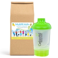 Produktabbildung: Multifit kids Vitamin C & Magnesium von Cellavita