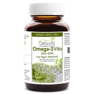 Omega-3 Vita DHA-EPA Kapseln (fischfrei) 60 Kapseln von Cellavita