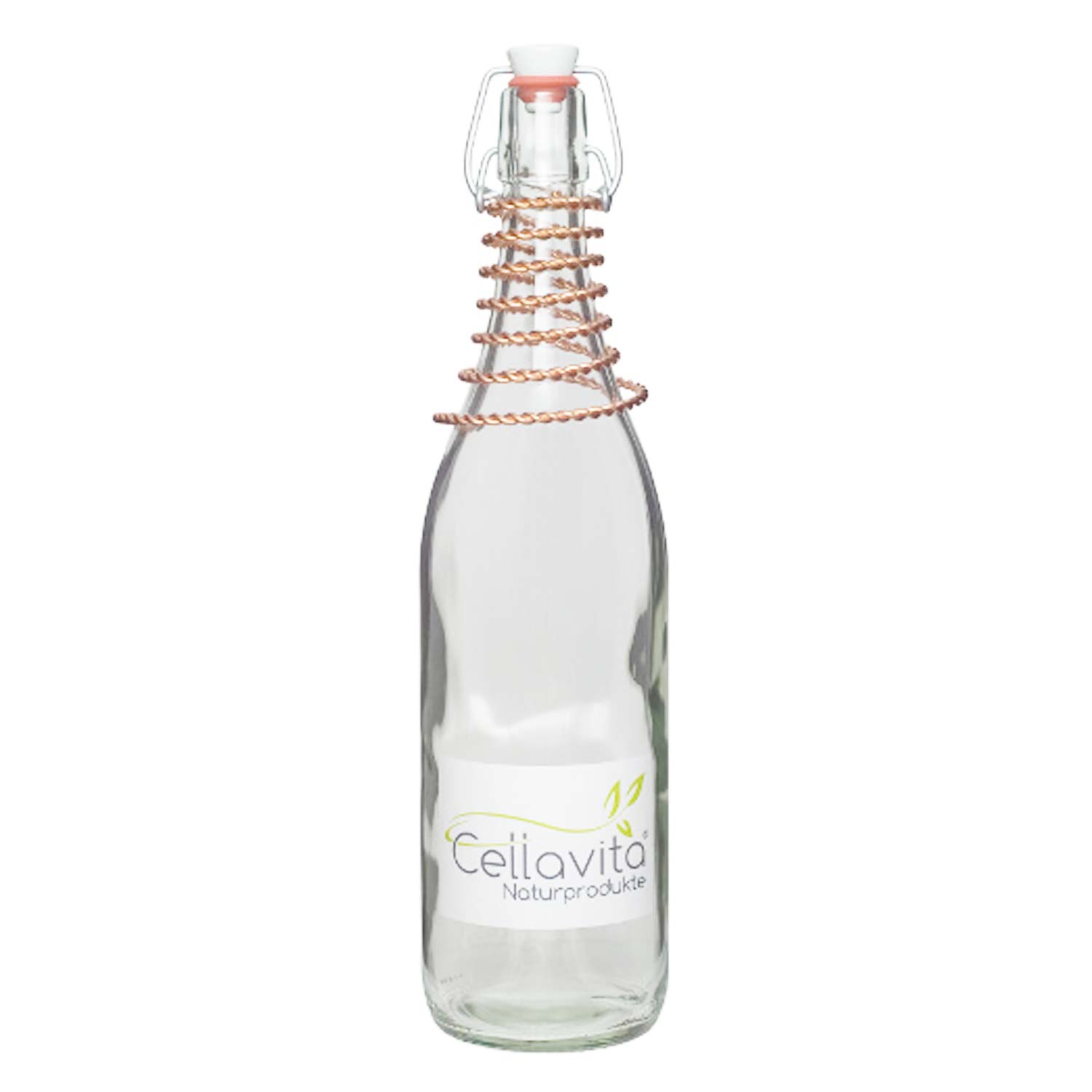 Quantotec® Hochenergiespirale auf Wasservorratsflasche 1 Liter