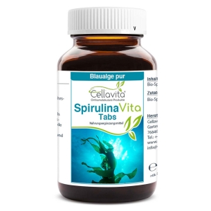 Spirulina Vita Tabs à 400mg 100g von Cellavita