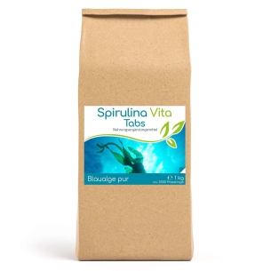Spirulina Vita Tabs à 400mg 1kg von Cellavita