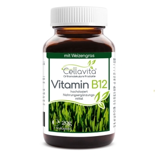 Vitamin B12 hochdosiert 60 Kapseln von Cellavita