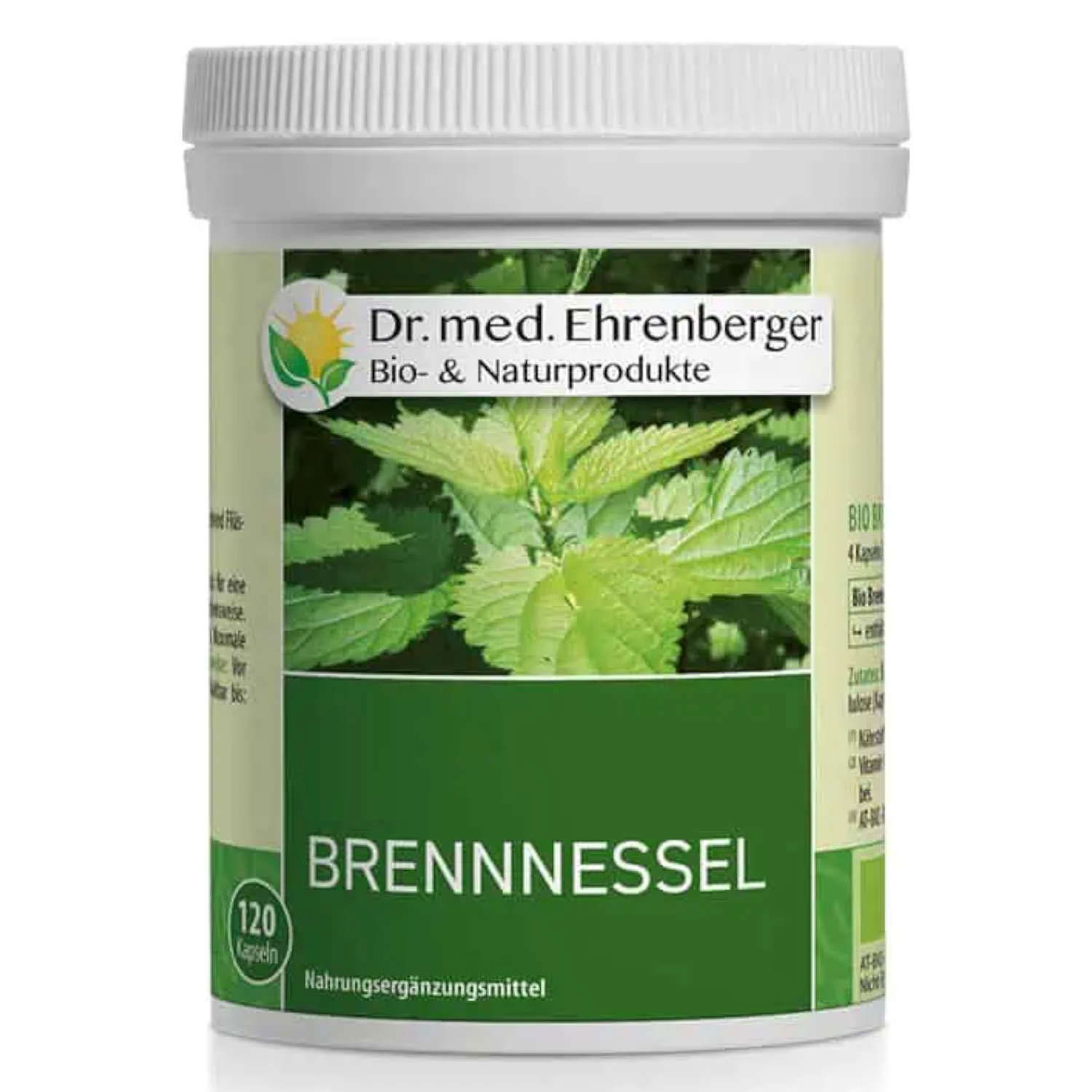 Dr. Ehrenberger Brennessel - 120 Kapseln