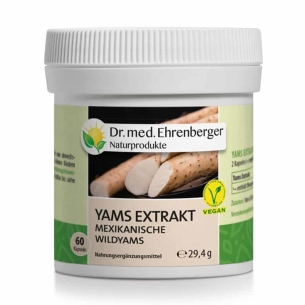 Produktabbildung: Yams Extrakt - 60 Kapseln von Dr. Ehrenberger