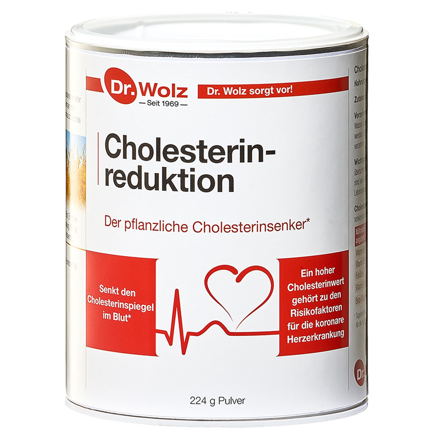 Cholesterinreduktion von Dr. Wolz - 224 g