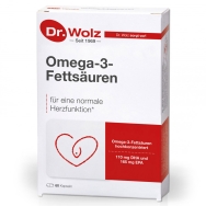 Produktabbildung: Omega-3-Fettsäuren Kapseln von Dr. Wolz - 60 Kapseln