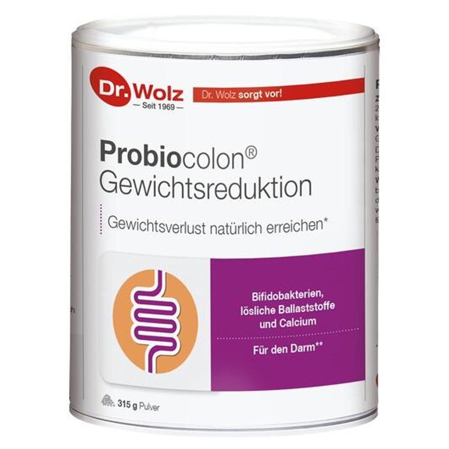 Probiocolon Gewichtsreduktion von Dr. Wolz - 315 g