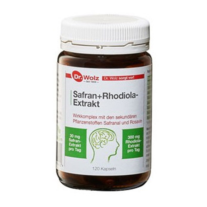 Safran+Rhodiola-Extrakt von Dr. Wolz
