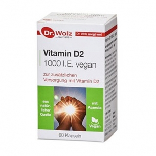 Vitamin D2 1000 I.E. vegan von Dr. Wolz