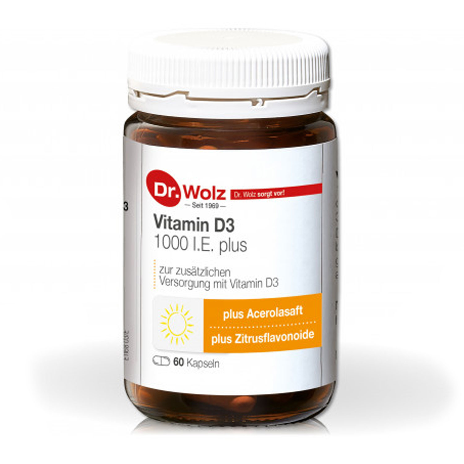 Vitamin D3 1000 I.E. plus - 60 Kapseln