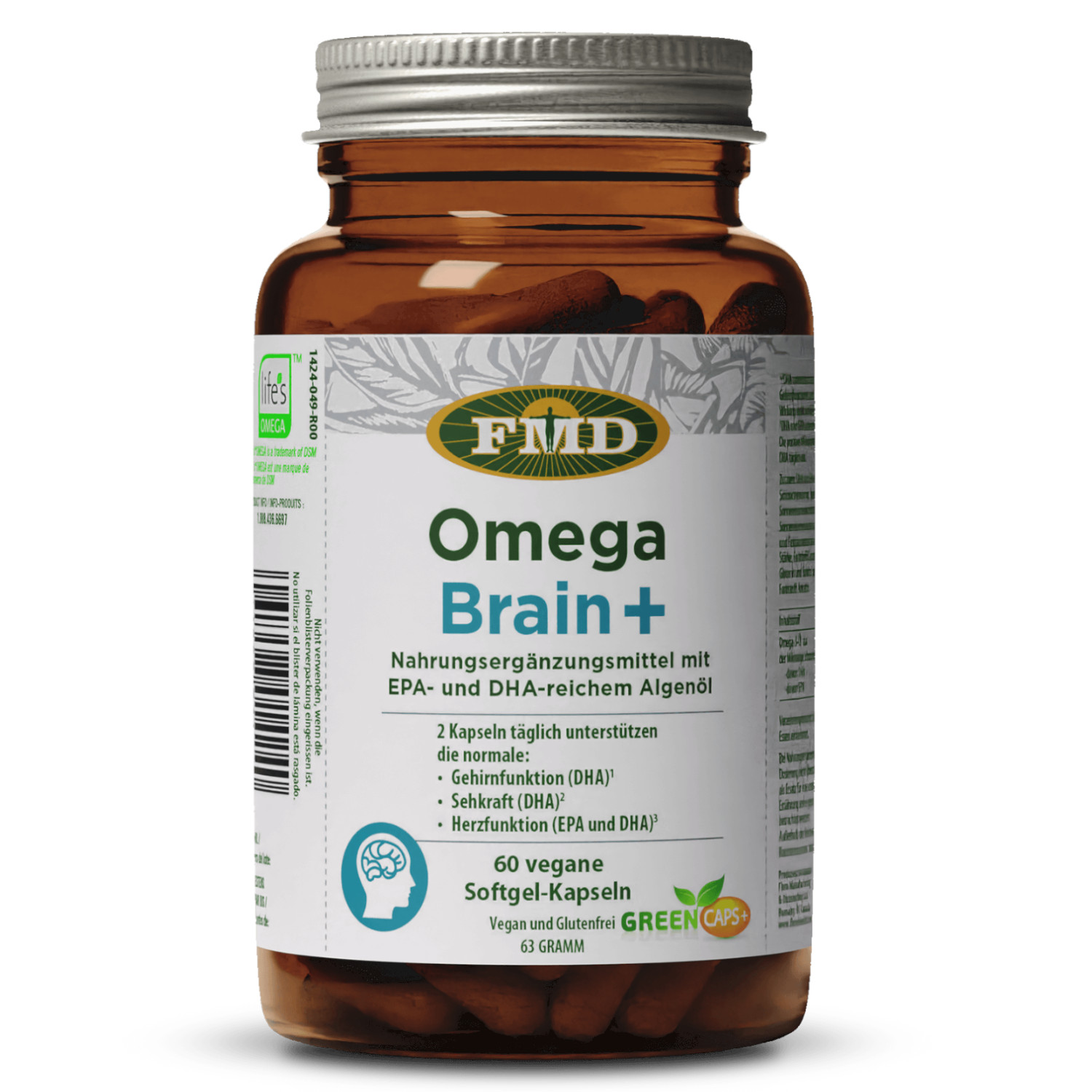 Omega Brain+ von FMD - 60 Kapseln