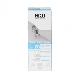 eco-cosmetics Sonnenlotion LSF 20, 100 ml - ohne Parfum