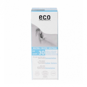 eco-cosmetics Sonnenlotion LSF 30, 100 ml - ohne Parfum