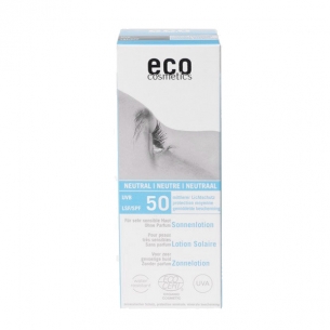 eco-cosmetics Sonnenlotion LSF 50, 100 ml - ohne Parfum