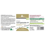 Astragaloside IV von Biotikon - Etikett