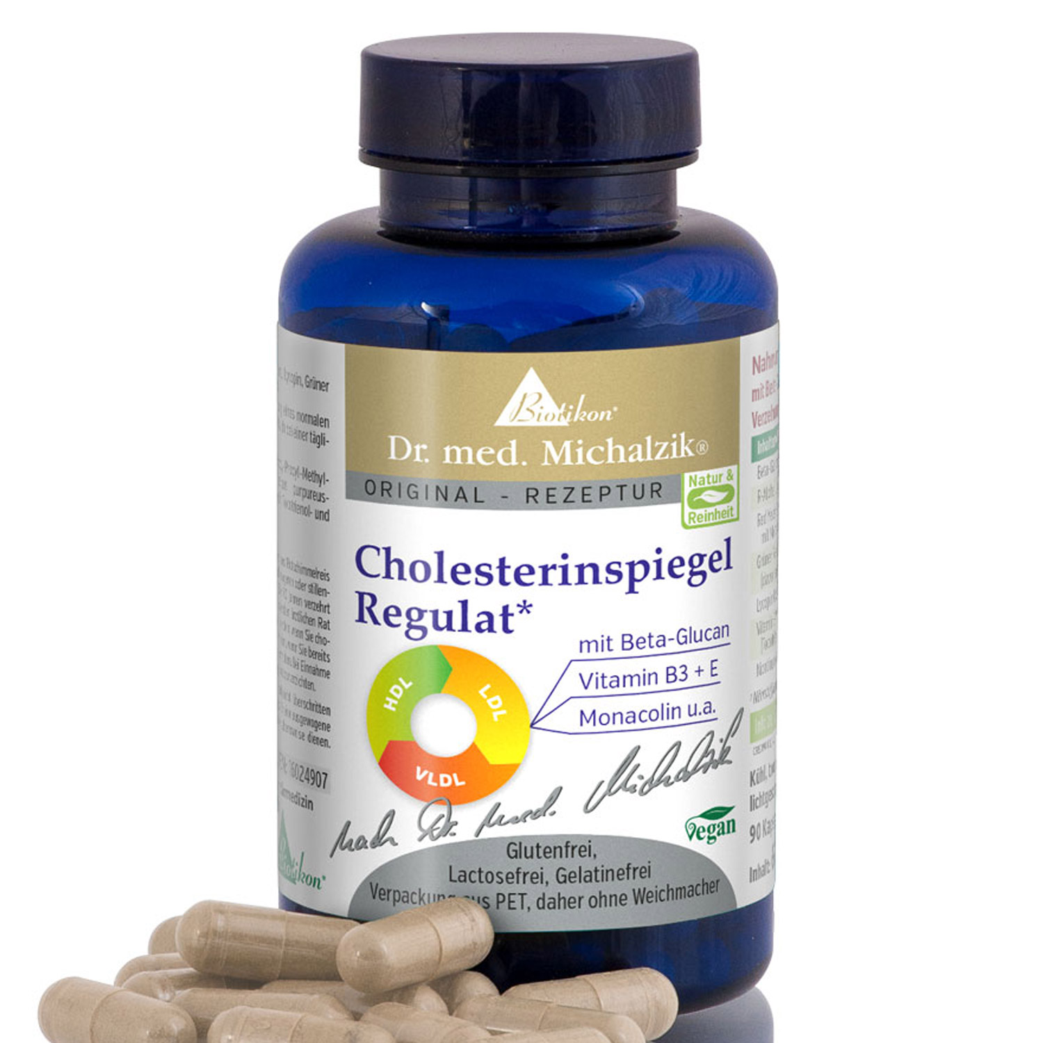 Cholesterinspiegel Regulat von Biotikon - 90 Kapseln