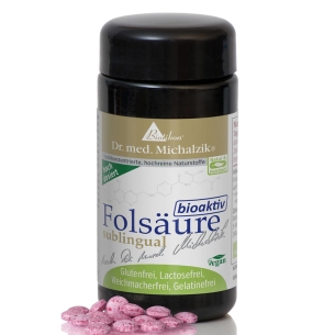 Produktabbildung: Folsäure bioaktiv (Vitamin B9) von Biotikon - 120 Tabletten