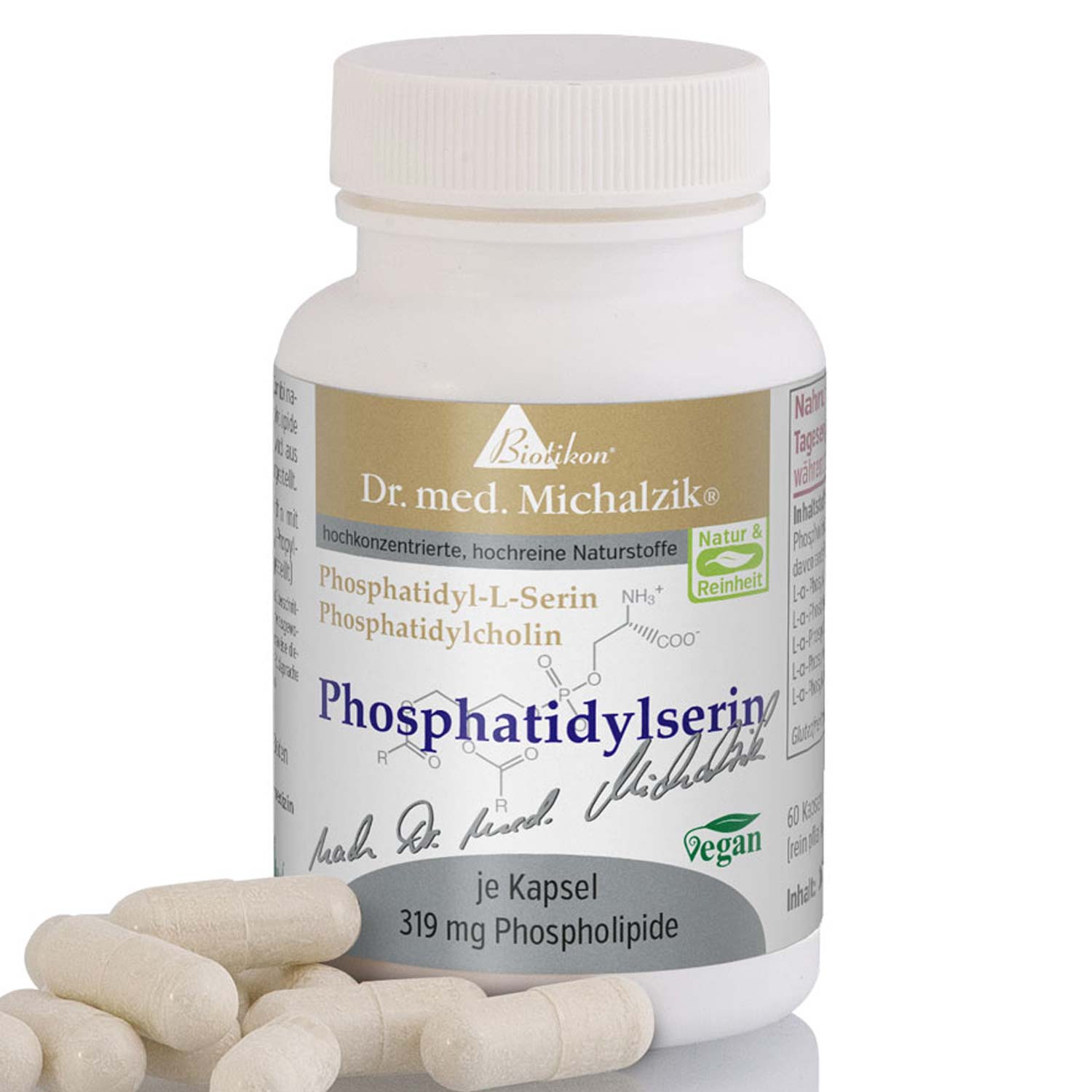 Phosphatidylserin von Biotikon - 60 Kapseln