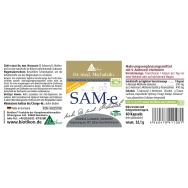 SAM-e von Biotikon - Etikett