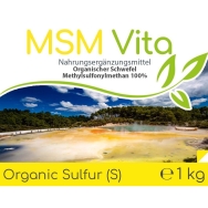 MSM Vita von Cellavita - Etikett Vorderseite