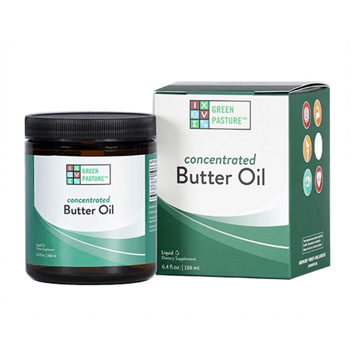 X-Factor Gold High Vitamin Butteröl - Natur - 240 ml von Green Pasture