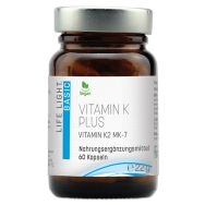 Produktabbildung: Vitamin K Plus von Life Light - 60 Kapseln