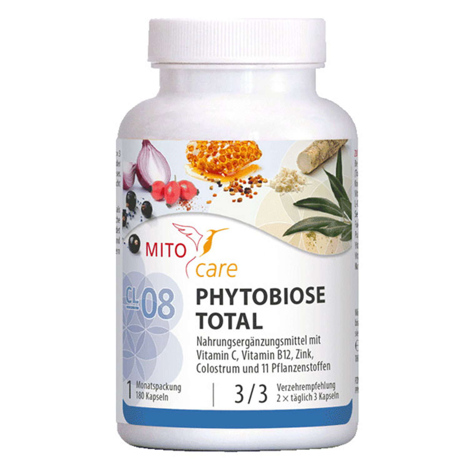 Phytobiose Total von Mitocare - 180 Kapseln