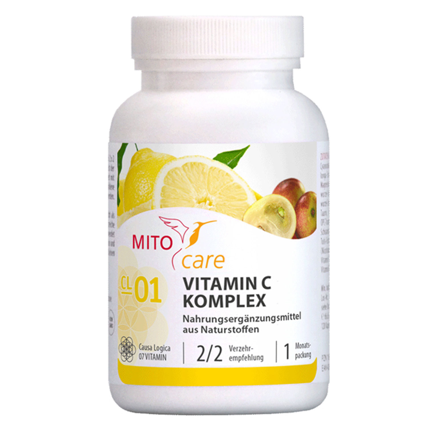 Vitamin C Komplex von Mitocare - 120 Kapseln