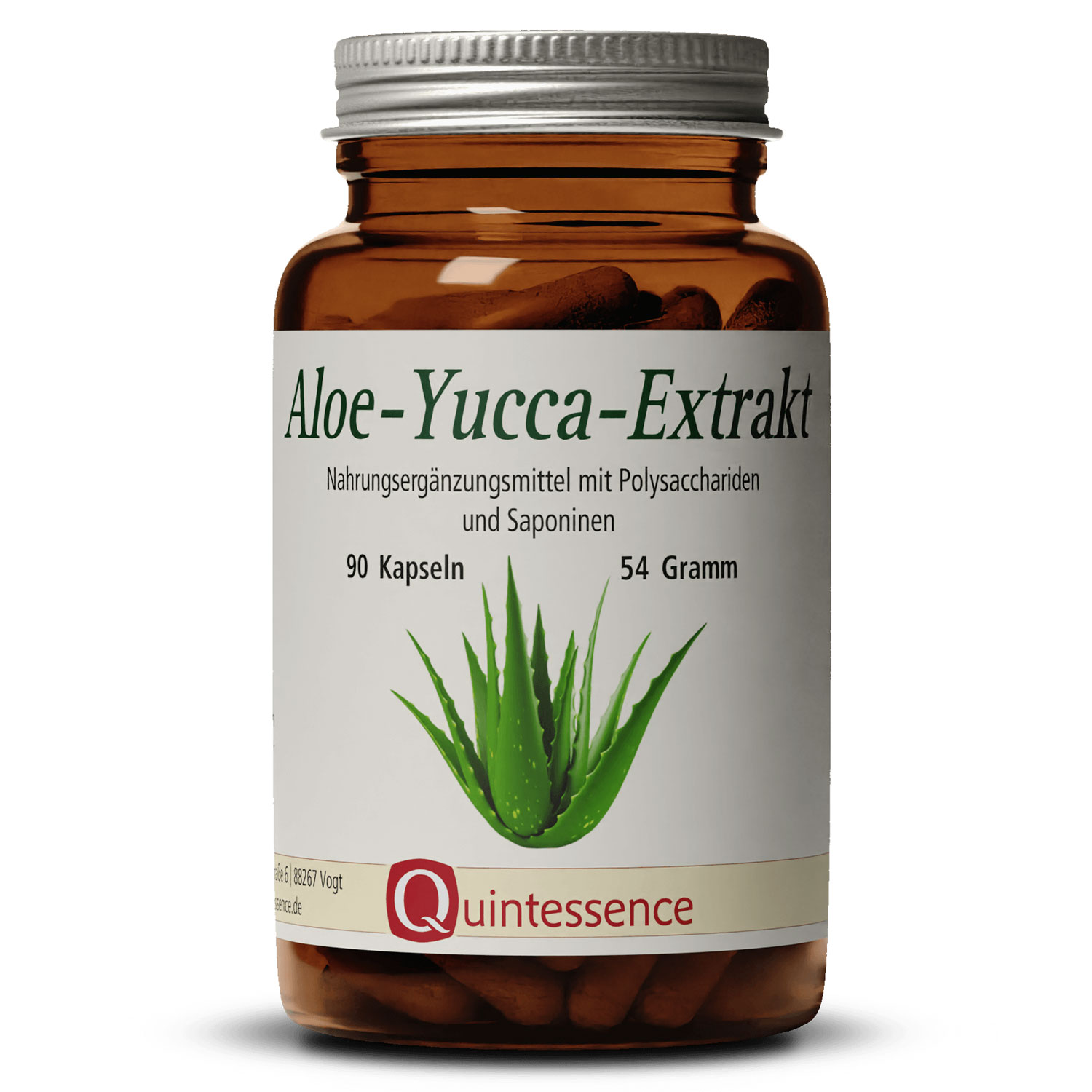 Aloe-Yucca-Extrakt von Natürlich Quintessence - 90 Kapseln