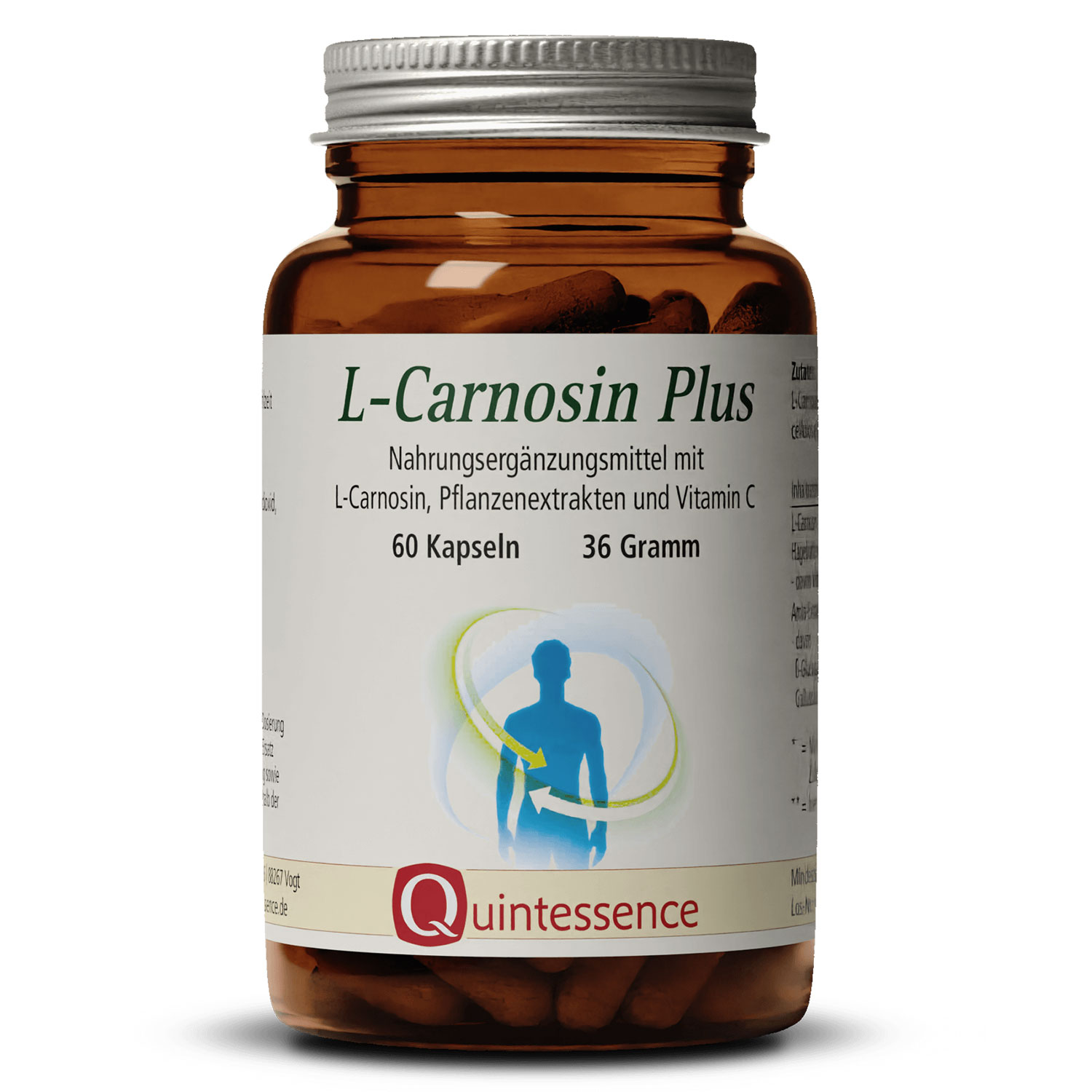 L-Carnosin Plus von Quintessence Naturprodukte - 60 Kapseln