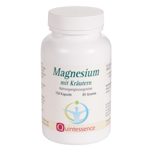 Magnesium mit Kräutern von Quintessence Naturprodukte