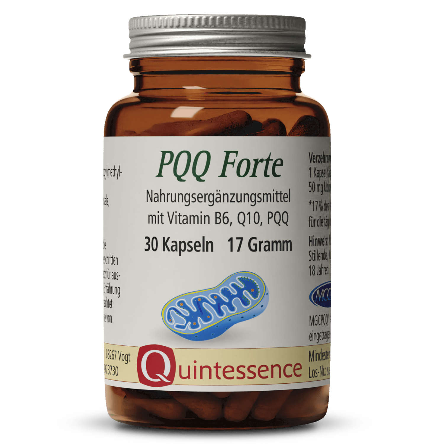 PQQ Forte von Quintessence Naturprodukte - 30 Kapseln