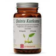 Produktabbildung: Quinta Kurkuma von Quintessence Naturprodukte - 90 Kapseln